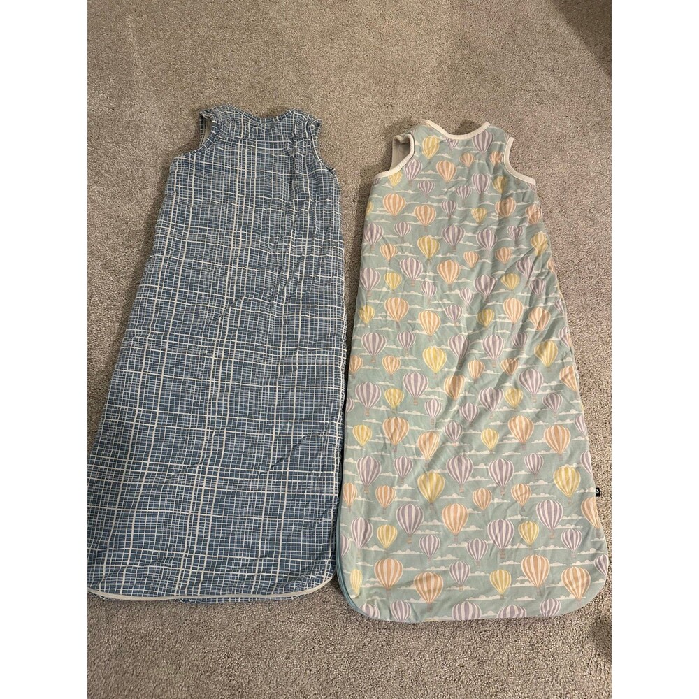 Sweet bamboo Bundle pair of 2 sleep sacks bags 9/18 month unisex